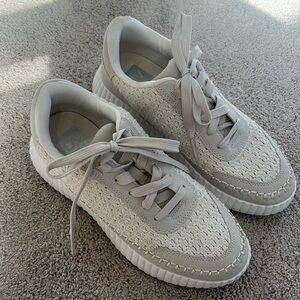 Dolce Vita DV Dolen Sneakers Sandstone Knit Size 8